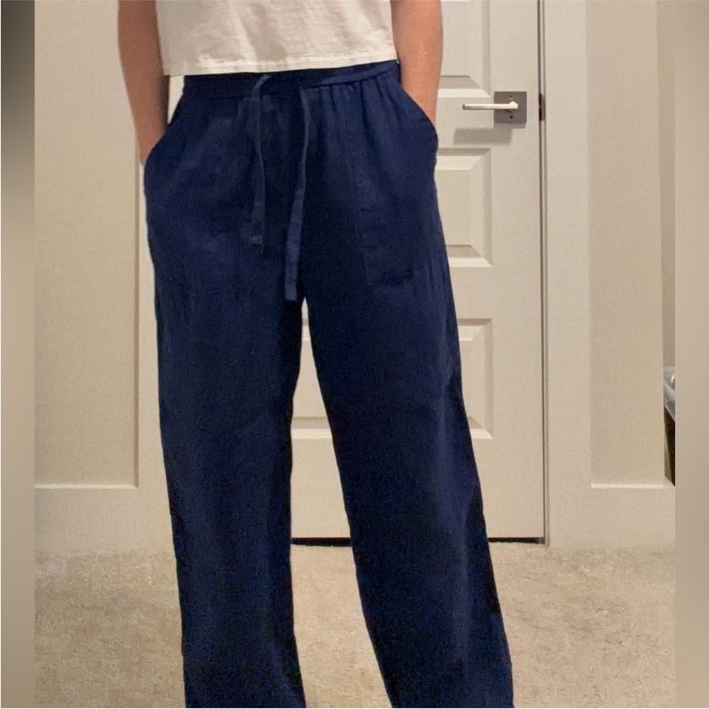 NWT! Banana Republic Linen Pull-On Pants - Size Small #498447 🩷